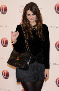 Mischa Barton attends the Cristian Lay fashion show at La Riviera Club on February 1st 2010 in Madrid Spain 8