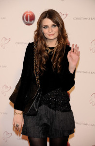 Mischa Barton attends the Cristian Lay fashion show at La Riviera Club on February 1st 2010 in Madrid Spain 1