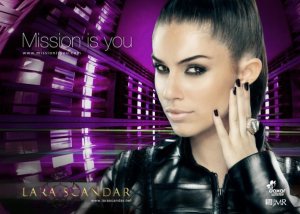 Lara Scandar Photo shoot for her new Mission is You single released on February 3rd 2010