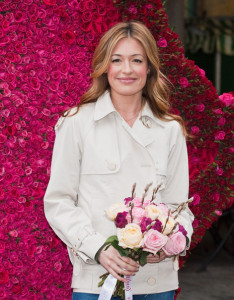 Cat Deeley spotted at the launch of FLOWERED online flower service to help Africa on February 2nd 2010 in London England 5