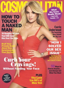 Carrie Underwood cover photo shoot for the March 2010 issue of Cosmopolitan magazine 1