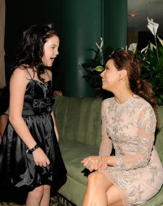 Eva Longoria Parker spotted with Bailee Madison at the Lionsgate Golden Globe Party at Polo Lounge at The Beverly Hills Hotel on January 16th 2010 in Beverly Hills 3