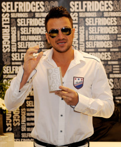 Peter Andre spotted promoting his new fragrance Unconditional in Selfridges at the Trafford Centre on February 6th 2010 in Manchester England 1