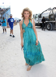 AnnaLynne McCord attends the 4th Annual DIRECTV Celebrity Beach Bowl at DIRECTV Celebrity Beach Bowl Stadium South Beach on February 6th 2010 in Miami Beach 5