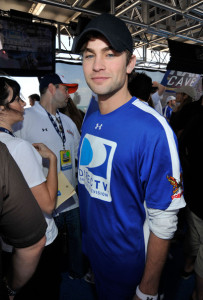 Chace Crawford attends the 4th Annual DIRECTV Celebrity Beach Bowl at DIRECTV Celebrity Beach Bowl Stadium South Beach on February 6th 2010 in Miami Beach 1