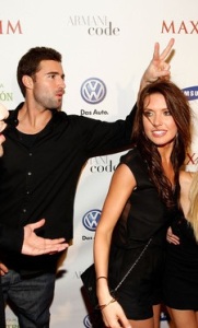 Audrina Patridge and Brody Jenner attend the 2010 Maxim Party at The Raleigh on February 6th 2010 in Miami Florida 5