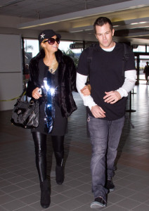 Paris Hilton and Doug Reinhardt spotted together on February 8th 2010 as they catch a flight departing from Los Angeles International Airport to Paris France 4