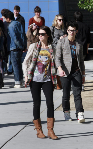 Joe Jonas spotted walking with friends on February 7th 2010 in Los Feliz 5