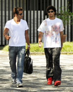 Jesus Luz spotted leaving Fasano Hotel on February 8th 2010 to attend the Carnival in Brazil 6