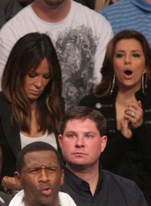 Eva Longoria was spotted at the San Antonio Spurs game on February 8th 2010 at the Los Angeles Lakers 4