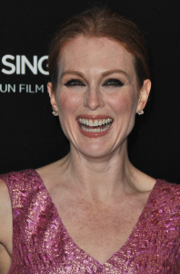 Julianne Moore attends the premiere of A Single Man held on February 9th 2010 at the Cinema UGC Normandie in Paris France