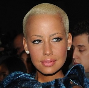 Amber Rose attends the Christian Siriano Fall 2010 fashion show on February 12th 2010 during Mercedes Benz Fashion Week in New York 6