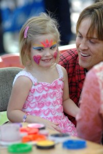 Larry Birkhead and his daugher Dannielynn seen together on February 14th 2010 at a carnival 7