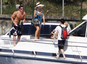 Paris Hilton and Doug Reinhardt were spotted at Marina da Gloria on a yacht on February 14th 2010 in Rio de Janeiro 5