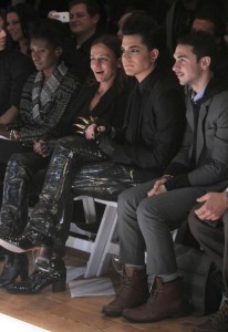 Adam Lambert attends the Blonds Fall 2010 Fashion Show during New York Fashion Week on February 17th 2010 in New York City 7