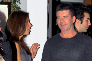 Simon Cowell and his finacee Mezhgan Hussainy spotted arriving to the Cecconis restaurant to dine with friends on February 20th 2010 in West Hollywood 9