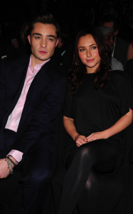 Ed Westwick and Hayden Panettiere spotted at the Tommy Hilfiger Fall 2010 fashion show on February 18th in New York City 1