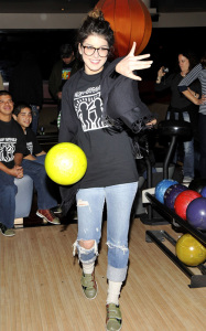 Shenae Grimes at the Best Buddies International Bowling For Buddies Benefit on February 21st 2010 in Los Angeles California 5