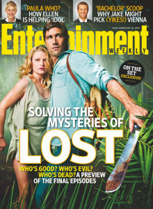 Matthew Fox and Emilie de Ravin photo shoot for the February 2010 issue of Entertainment Weekly Magazine