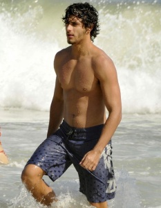 Jesus Luz seen with friends on the beach in Ipanema on February 24th 2010 at the south area of Rio de Janeiro Brazil 6