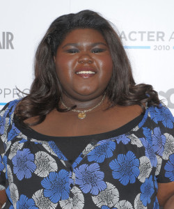 Gabourey Sidibe arrives at the 2nd Annual Character Approved Awards cocktail reception at The IAC Building on February 25th 2010 in New York City 1