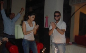 Haifa Wehbe picture at a private party with friends 3