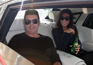 Simon Cowell and his fiance Mezhgan Hussainy seen together on February 28th 2010 at the Sony Music offices in Beverly Hills 7