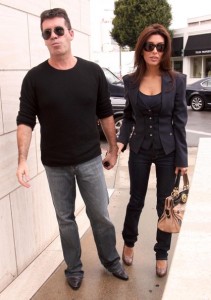 Simon Cowell and his fiance Mezhgan Hussainy seen together on February 28th 2010 at the Sony Music offices in Beverly Hills 3