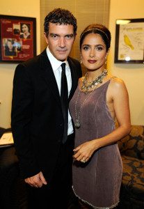 Antonio Banderas and Salma Hayek during the 2009 ALMA Awards held at Royce Hall on September 17th 2009 in Los Angeles California 2