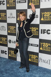 Jodie Foster at the 25th Film Independent Spirit Awards sponsored by Piaget held at Nokia Theatre on March 5th 2010 in Los Angeles California 6