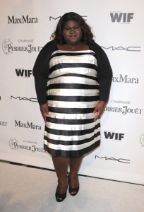 Gabourey Sidibe arrives at the 3rd Annual Women In Film Pre Oscar Party at a private residence in Bel Air on March 4th 2010 in Los Angeles 2