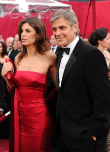 George Clooney and Elisabetta Canalis picture as arriving at the 82nd Annual Academy Awards held at Kodak Theatre on March 7th 2010 in Hollywood 1