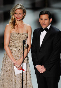 Cameron Diaz and Steve Carell during the 82nd Annual Academy Awards held at Kodak Theatre on March 7th 2010 in Hollywood 3