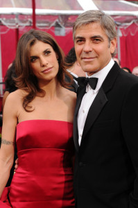 George Clooney and Elisabetta Canalis picture as arriving at the 82nd Annual Academy Awards held at Kodak Theatre on March 7th 2010 in Hollywood 6