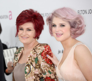 Kelly Osbourne and Sharon Osbourne at the 18th annual Elton John AIDS Foundation Oscar Party held at Pacific Design Center on March 7 2010 in West Hollywood California 3