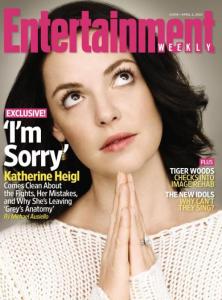 Katherine Heigl Entertainment Weekly Cover