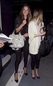 Alessandra Ambrosio seen on March 23rd 2010 as she arrives at the new Trousdale Nightclub 3