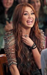 Miley Cyrus picture while interviewed at the Good Morning America studios on March 22nd 2010 in New York City 2