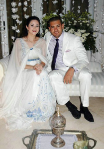 Mai Nour Al Sherif picture during her engagement party with her fiance Amr Yousef 3