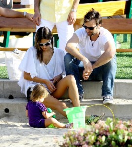 Alessandra Ambrosio seen with Jamie Mazur and their daughter Anja Mazur on March 29th 2010 as they head together to a park in Malibu 6