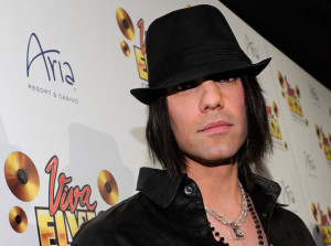 Criss Angel arrives at the world premiere of Cirque du Soleil Viva ELVIS production at the Aria Resort at CityCenter February 19th 2010 in Las Vegas Nevada 3