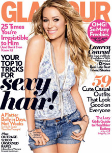 Lauren Conrad Glamour Magazine Cover