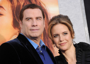 John Travolta and  Kelly Preston at the premiere of The Last Song held at ArcLight Hollywood on March 25th 2010 in Los Angeles California 1