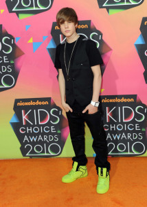 Justin Bieber arrives at Nickelodeons 23rd Annual Kids Choice Awards held at UCLAs Pauley Pavilion on March 27th 2010 in Los Angeles California 2