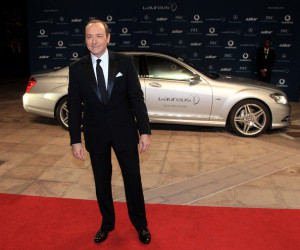 Kevin Spacey arrives at the Laureus World Sports Awards 2010 at Emirates Palace Hotel on March 10th 2010 in Abu Dhabi 4