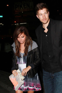 Ashley Tisdale seen with her boyfriend Scott Speer spotted together on April 2nd 2010 as they leave Wonderland nightclub 1