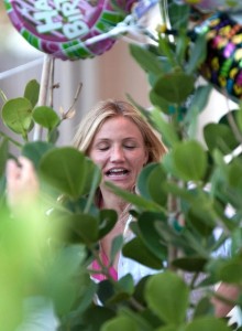 Cameron Diaz spotted at a friends party event at the poolside on April 3rd 2010 in Miami 3