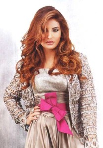 Iraqi singer Shatha Hassoun interview pictures from the March 2010 issue of Rotana magazine 4