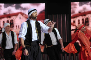 picture on April 9th 2010 from the 8th prime of Star Academy seven of Mohamed Ramadan from Jordan