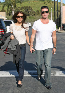 Simon Cowell and his fiance Mezhgan Hussainy seen together on March 15th 2010 as they were shopping at the Malibu country market 6